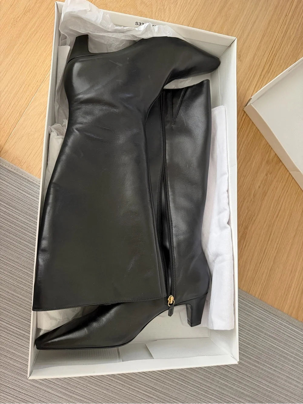 SCHULTZ NEVER BEEN WORN Black Pointed Toe Over-The-Knee Boots